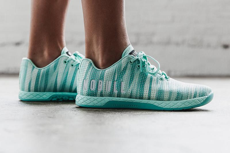 Nobull Burst Women's Trainers Mint | USA V1899R